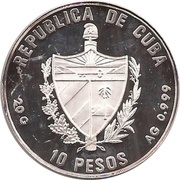 10 Pesos Ptolomeo and Toscanelli obverse image