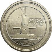 1 Dollar - Elizabeth II 4th Portrait - Submarines reverse image