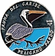 10 Pesos Pelican reverse image