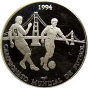10 pesos World Cup Soccer USA '94, Cuba, 1994 reverse image