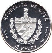 10 Pesos Albatross D II obverse image