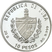 10 Pesos Mary Read obverse image