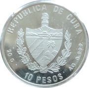 10 Pesos Amerigo Vespucci obverse image