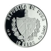10 Pesos Colossus of Rhodes obverse image