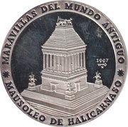10 Pesos Mausoleum of Halicarnassus, Cuba, 1997 reverse image