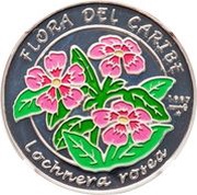 10 Pesos Lochnera Rosea, Cuba, 1997 reverse image
