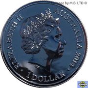 1 Dollar - Elizabeth II 4th Portrait - Triple Effigies - Silver Gem-Proof obverse image