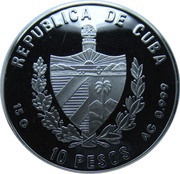 10 Pesos Expo 2000 - Twipsy obverse image