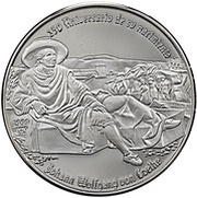 10 Pesos Johann Wolfgang von Goethe, Cuba, 1999 reverse image