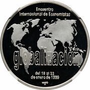 10 Pesos I International Economists Meeting - Globalization reverse image