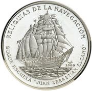 10 Pesos Training ship "Juan Sebastián Elcano", Cuba, 2000 reverse image