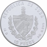 10 Pesos San Pedro De Alcántara obverse image