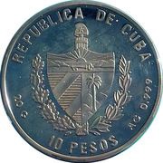 10 Pesos 50 Anniversary of Central Banking obverse image