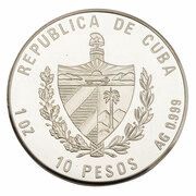 10 Pesos Santa Maria obverse image