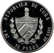 10 Pesos Battle of Carabobo obverse image