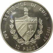 10 Pesos FIFA World Cup 2006 obverse image