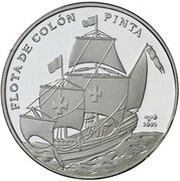 10 Pesos Pinta, Cuba, 2005 reverse image