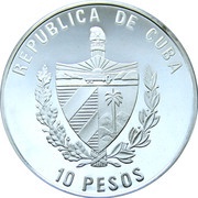10 Pesos Pyglopites Diacanthus obverse image