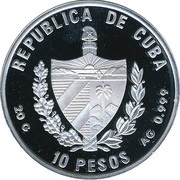 10 Pesos Buitre Leonado obverse image