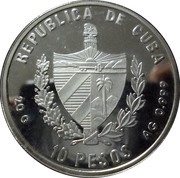 10 Pesos Burro de Gerona obverse image