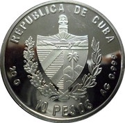 10 Pesos Gato montés obverse image