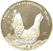 10 Pesos Urogallo, Cuba, 2007 reverse image