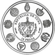 10 Pesos Javelin obverse image