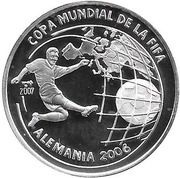 10 Pesos 2007 FIFA World Cup Germany 2006, Cuba, 2007 reverse image