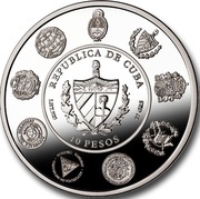 10 Pesos 20th Anniversary obverse image