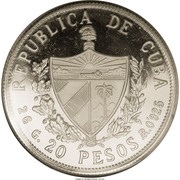 20 Pesos Lenin obverse image