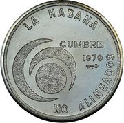20 Pesos Nonaligned Nations Conference, Cuba, 1979 reverse image