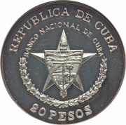 20 Pesos Ernesto "Che" Guevara obverse image