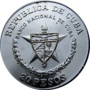 20 Pesos Tania the Guerilla Fighter obverse image