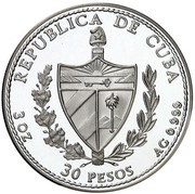 30 Pesos Queen Joanna obverse image