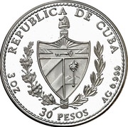 30 Pesos Diego Velázquez obverse image