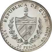 30 Pesos Guama obverse image