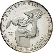 30 Pesos Guama, Cuba, 1992 reverse image