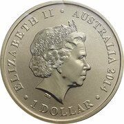 1 Dollar - Elizabeth II 4th Portrait - Lest We Forget - Submarines obverse image