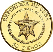50 Pesos Camilo Cienfuegos obverse image