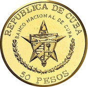 50 Pesos Assault to the Moncada Garrison obverse image