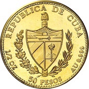 50 Pesos Juan de la Cosa obverse image