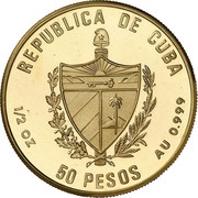 50 Pesos High jump obverse image