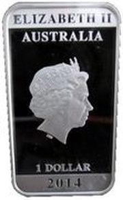 1 Dollar - Elizabeth II 4th Portrait - Posters of WW1 - Coo-ee Enlistment obverse image