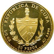 50 Pesos Hatuey obverse image