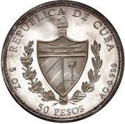 50 Pesos Diego Velázquez obverse image