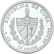 50 Pesos Spanish Monarchs obverse image