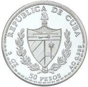 50 Pesos El Escorial obverse image