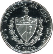 50 Pesos Sailfish obverse image