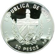 50 Pesos Blackbeard obverse image
