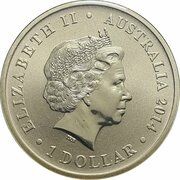 1 Dollar - Elizabeth II 4th Portrait - Young Collectors - Flight obverse image